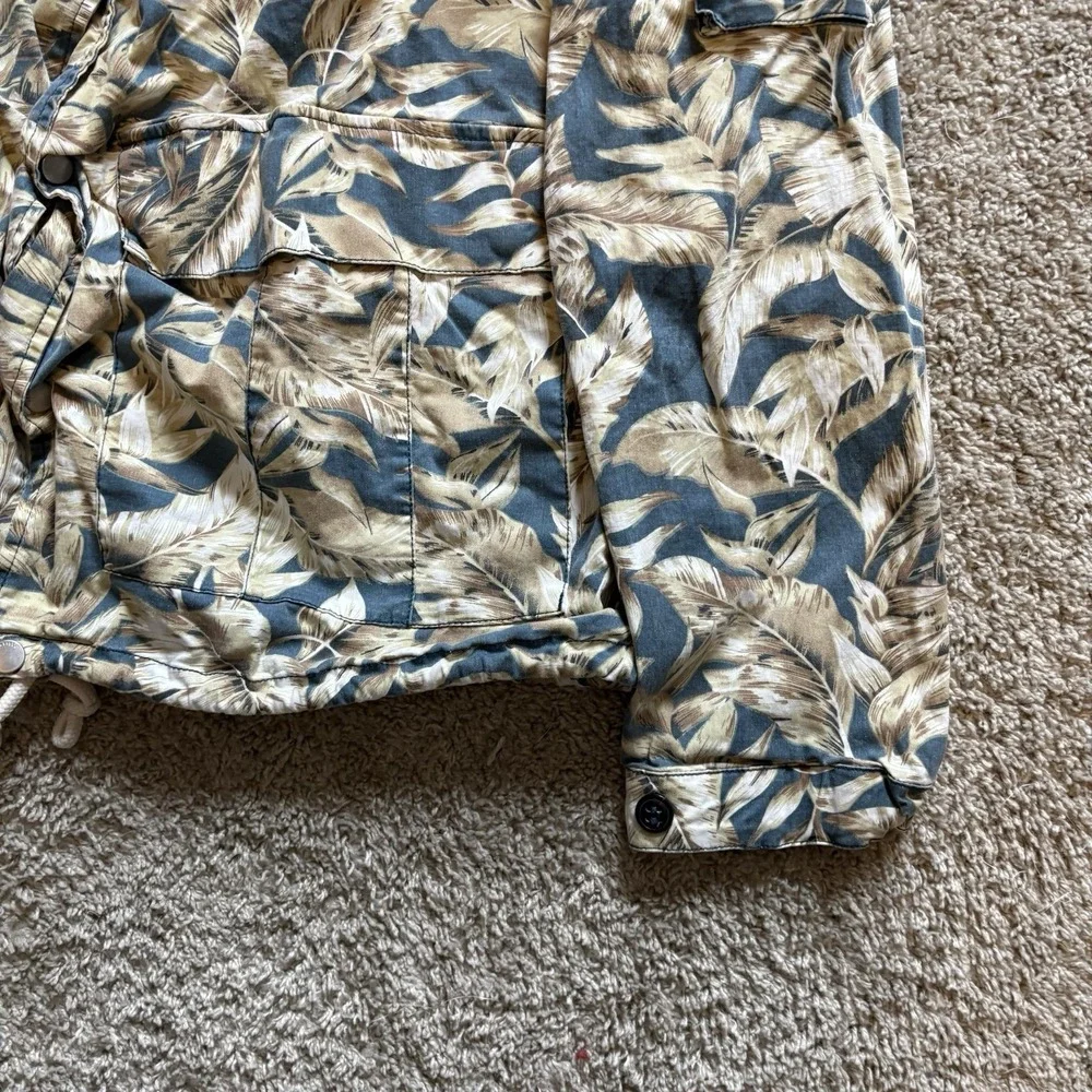 Penfield Harley Leaf Camo Jacket Snap Button‎ Men's Medium